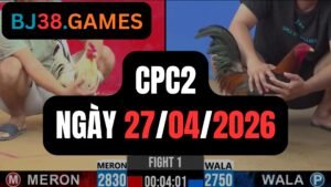 Đá gà thomo CPC2 ngày 27-04-2026